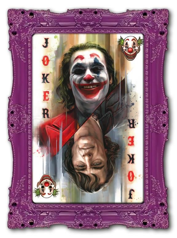 Ben Jeffery - 'Joker Deluxe' - Framed Limited Edition Art
