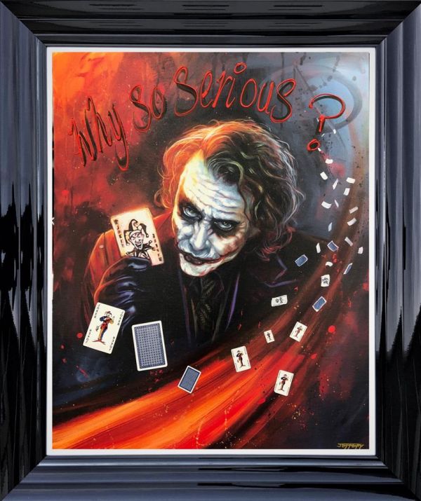 Ben Jeffery - 'Why So Serious?' - Framed Limited Edition