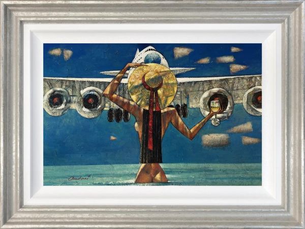Andrei Protsouk - 'Bermuda Triangle' - Framed Original Art