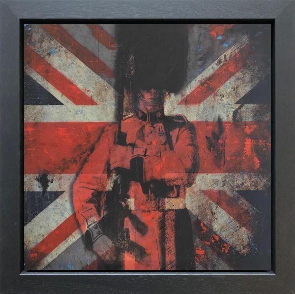 Linda Charles - 'Best Of British Grenadier Guard' - Framed Original Artwork