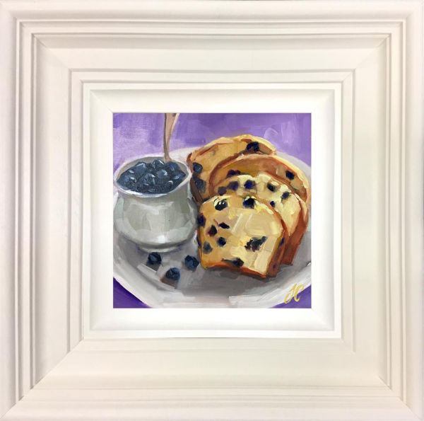 Joss Clapson - 'Blueberry Loaf' - Framed Original Art