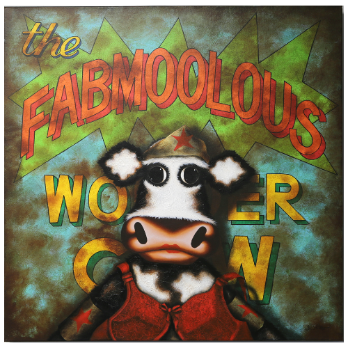 Caroline Shotton - 'The Fabmoolous Wonder Cow' - Framed Limited Edition