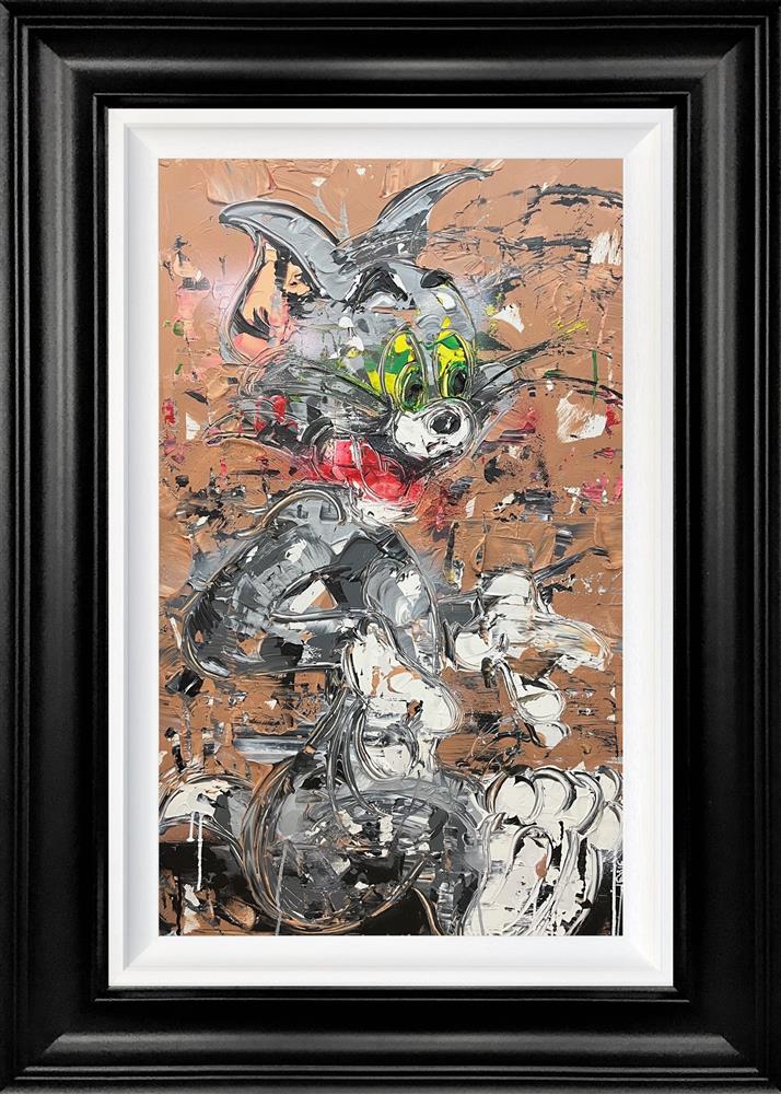 Jessie Foakes - 'Catch The Mouse'  Framed Original Artwork