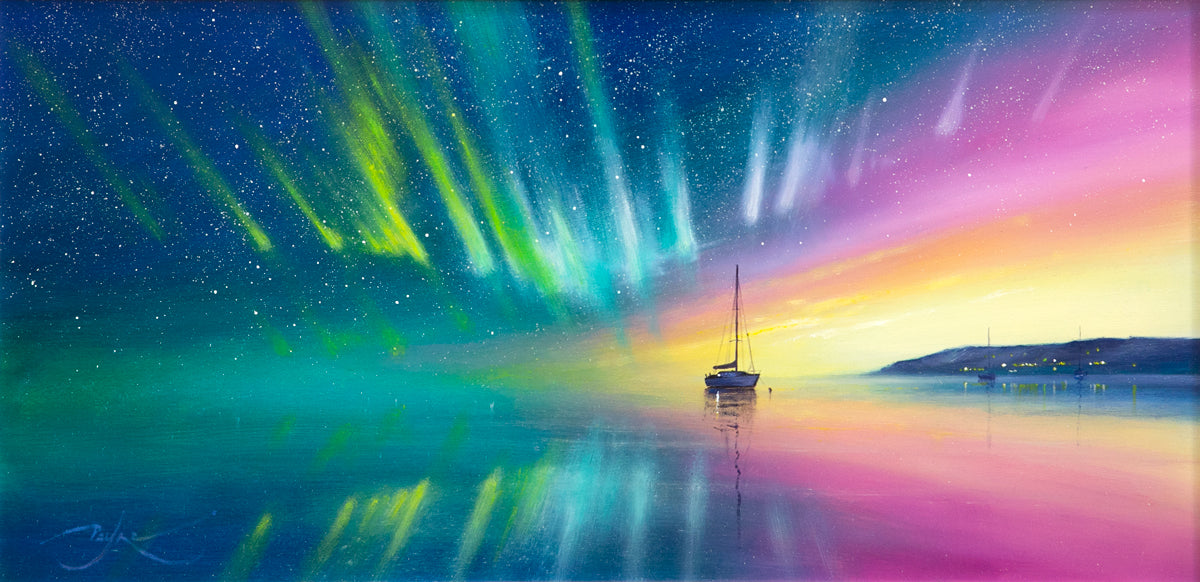 Ben Payne - 'Celestial Reflections' - Framed Original Art