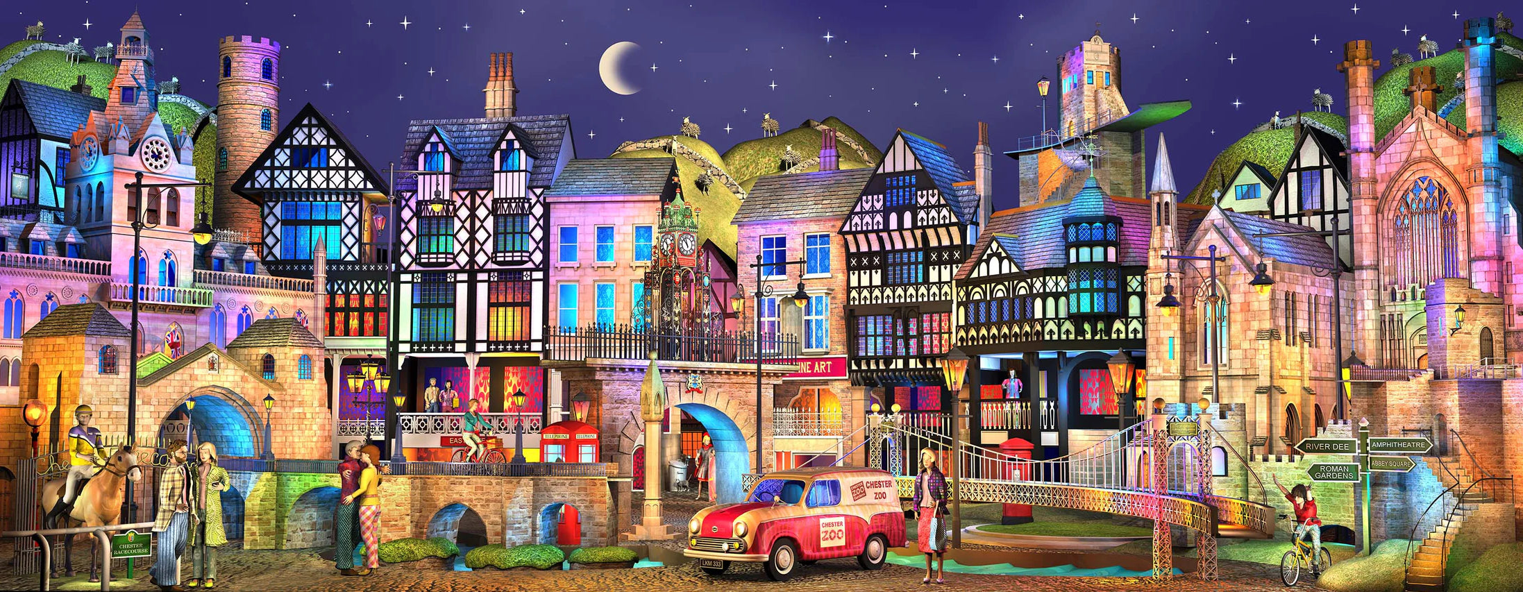 Keith Drury - 'Chester Way' - Limited Edition Artwork
