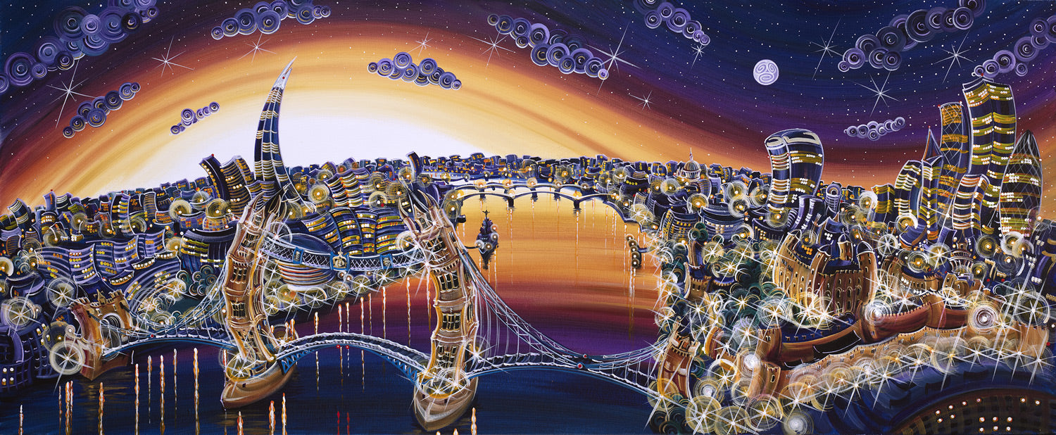 Rayford - 'City Lights' - Framed Limited Edition