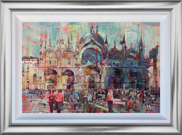 Colin Brown - 'The Venice Beat' - Framed Original Art