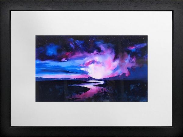 Richard King -'In The Stars' (Black Rock Sands-Snowdonia) - Framed Original Art