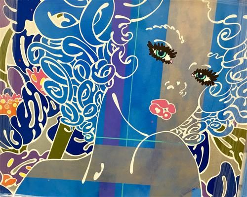 Louise Dear - 'Coo Ee' - Framed Original Art