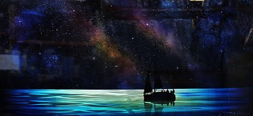 Chris DeRubeis - 'Cosmic Sail ~ 1707019' - Framed Original Art