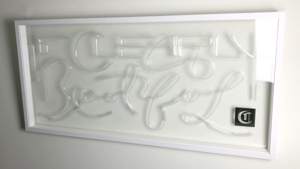 Courty - 'Clearly Beautiful' - Framed Original