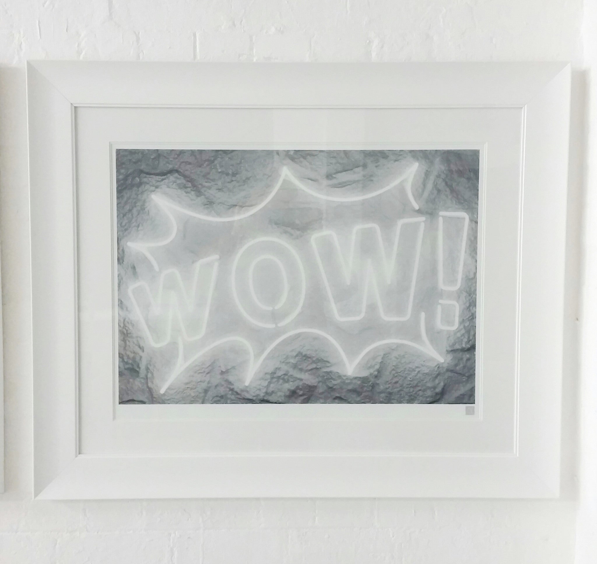 Courty - 'WOW!' -  Framed Original artwork