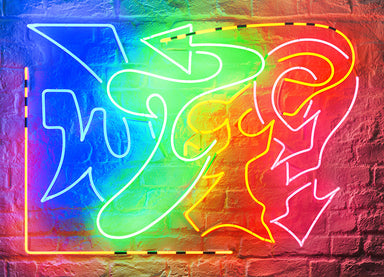 "What the F**k" by Courty (FRAMED limited edition print) - New Look Art