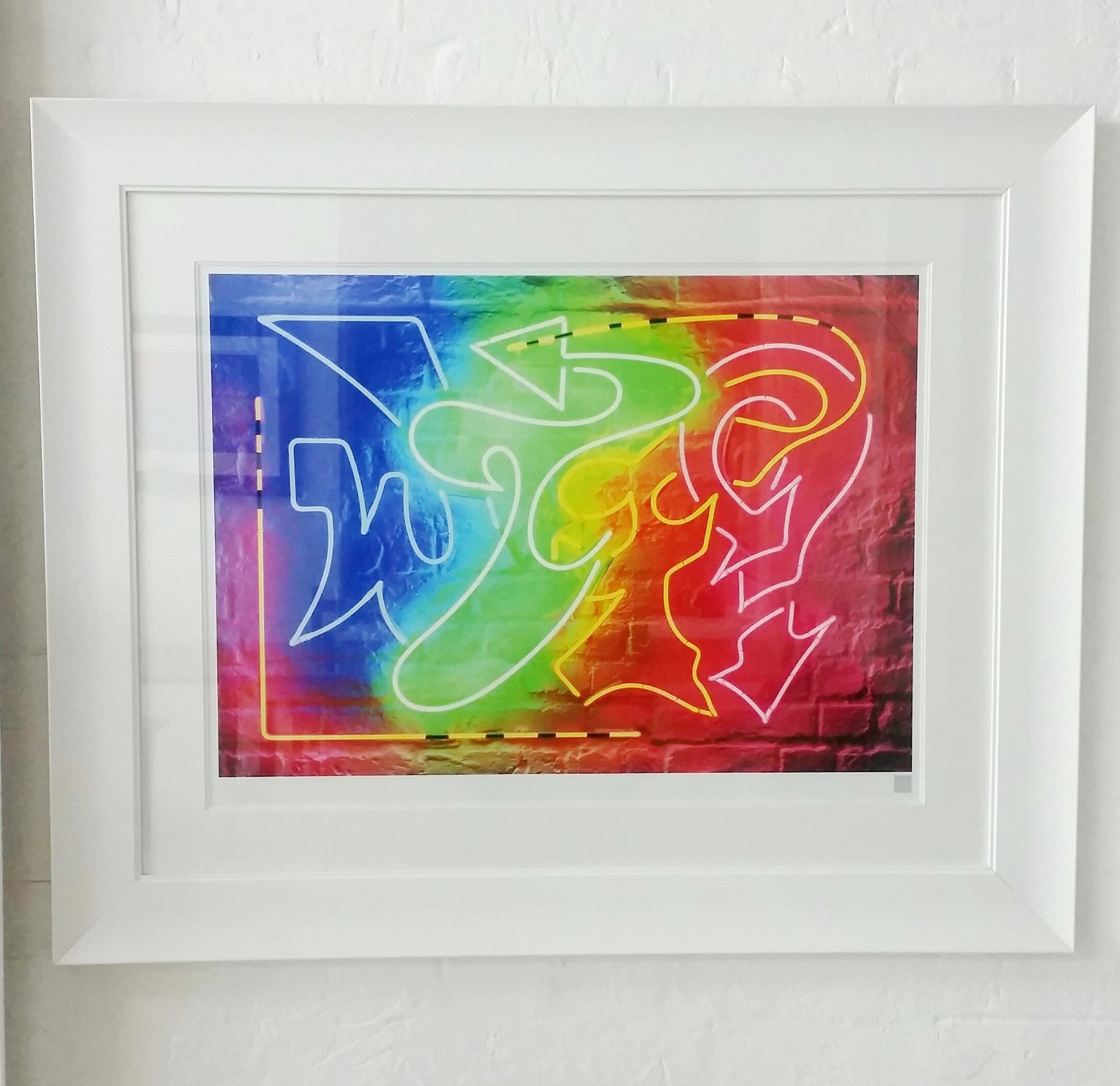 Courty - 'WTF?' -  Framed Limited Edition artwork