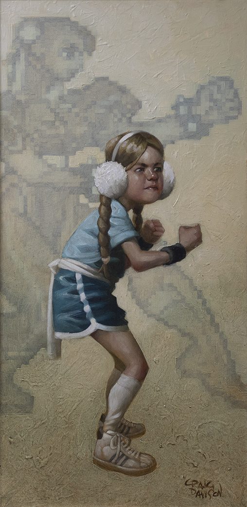 Craig Davison - 'Game On'  - Framed Limited Edition Art