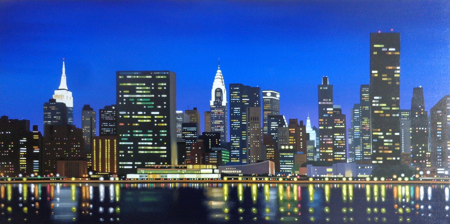 Neil Dawson - 'New York Skyline'  - Framed Limited Edition
