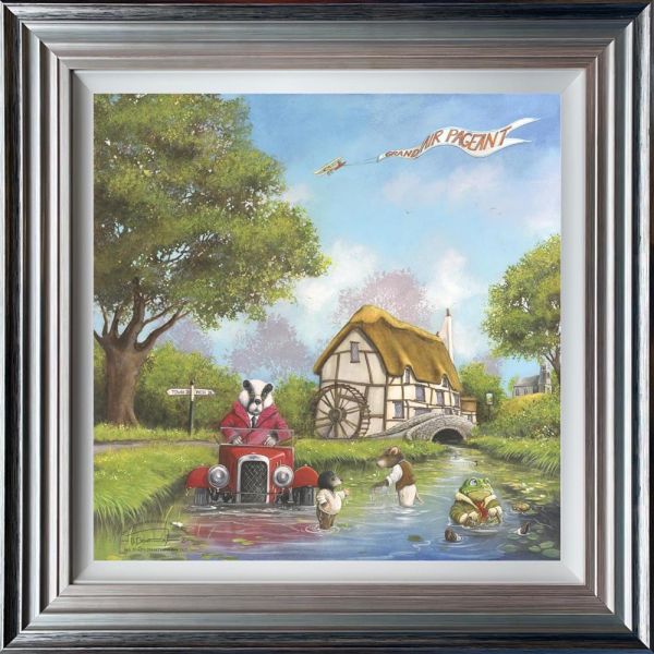 Dale Bowen - 'Mr Toad's Disastrous Day Out' - Framed Limited Edition Art