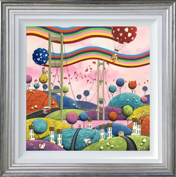 Dale Bowen - 'Chasing Rainbows' - Framed Original Art
