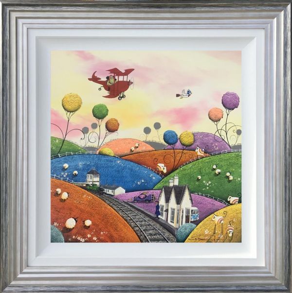 Dale Bowen - 'Still Dastardly After All These Years' - Framed Original Art