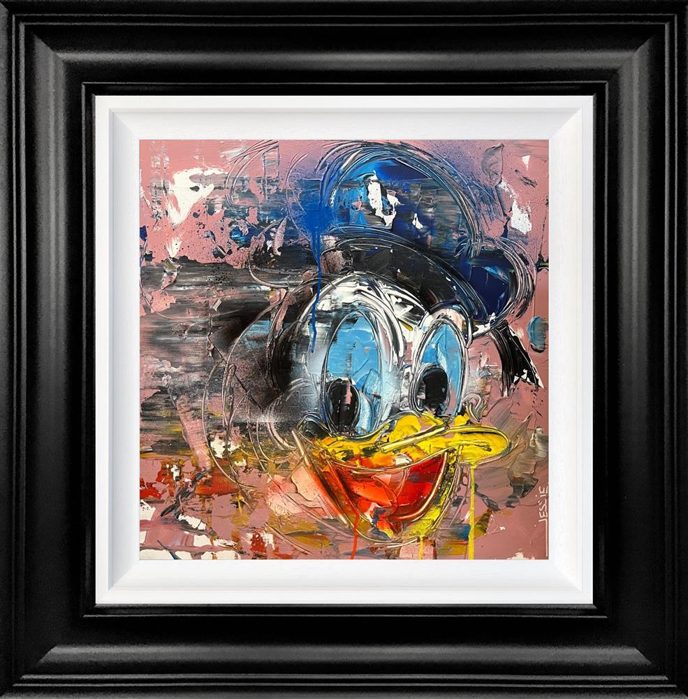 Jessie Foakes - 'Donald'  Framed Original Artwork