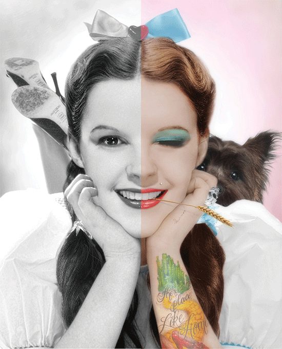 JJ Adams - 'Dorothy (Lenticular)' - Framed Limited Edition