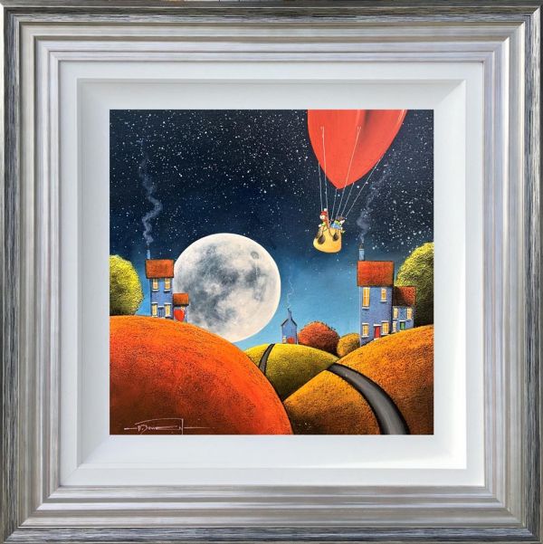 Dale Bowen - 'Fly Me To The Moon' - Framed Original