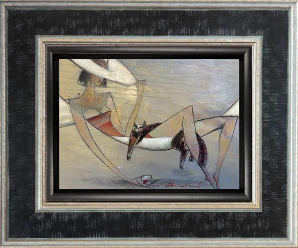 Andrei Protsouk - 'Hammock' - Framed Original Art