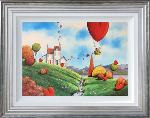 Dale Bowen - 'Home Is Where The Heart Is' - Framed Original