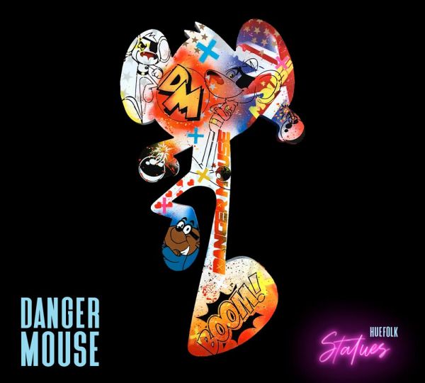 Hue Folk - 'Danger Mouse (Grand)' - Framed Original Art