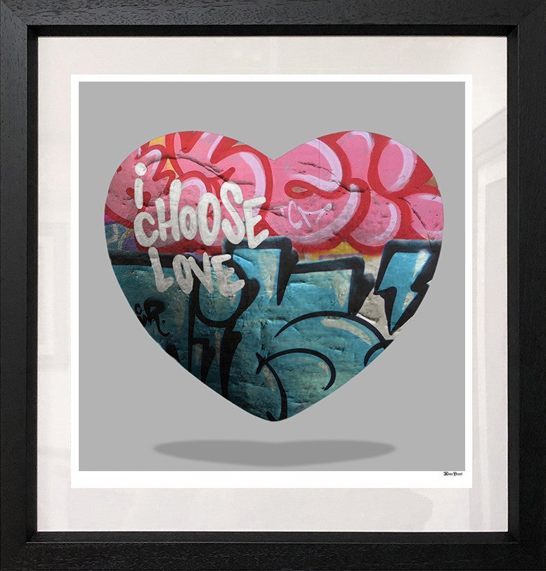 Monica Vincent - 'I Choose Love' - Framed Limited Edition Print