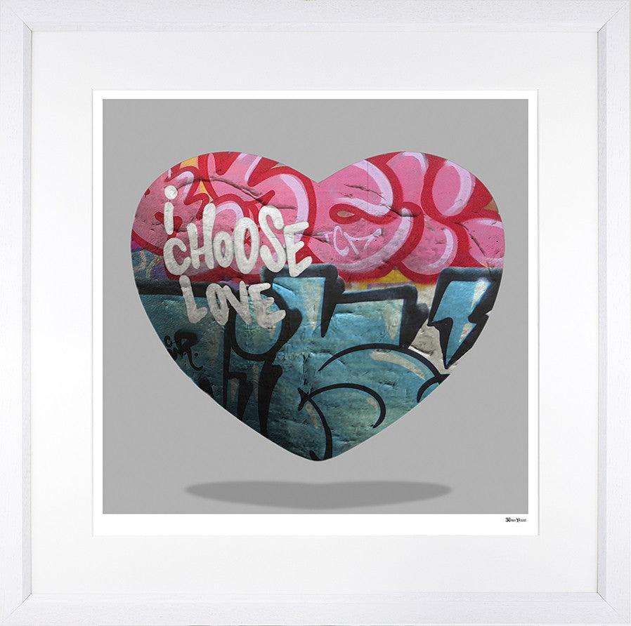 Monica Vincent - 'I Choose Love' - Framed Limited Edition Print