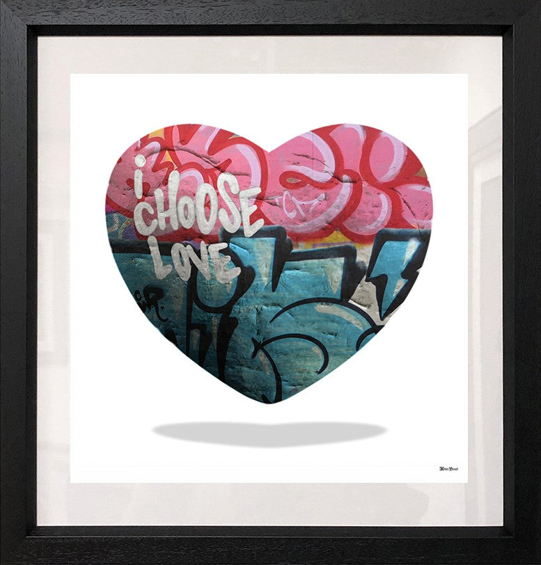 Monica Vincent - 'I Choose Love' - Framed Limited Edition Print