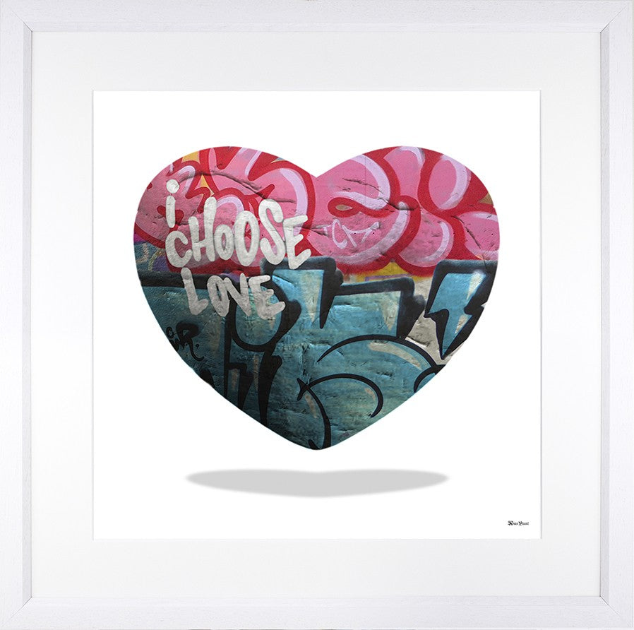 Monica Vincent - 'I Choose Love' - Framed Limited Edition Print