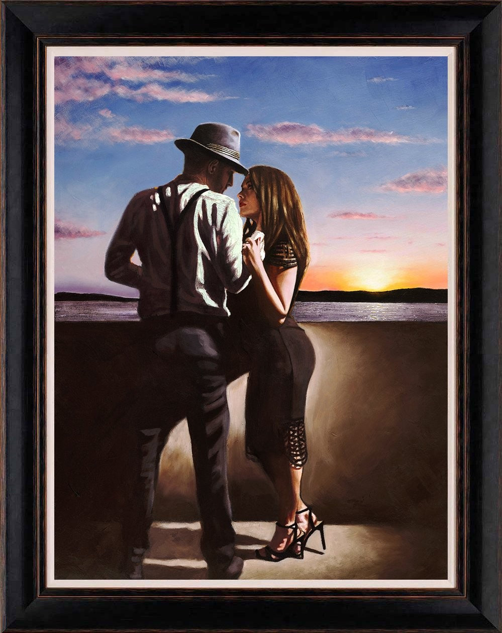 Richard Blunt - 'Is This Love' - Framed Original Artwork