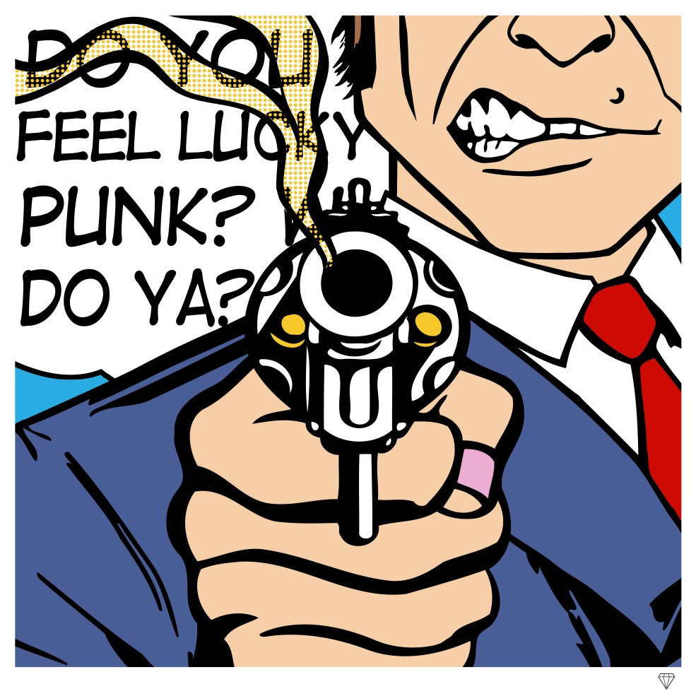 JJ Adams - 'Clint Eastwood Pop' - Framed Limited Edition