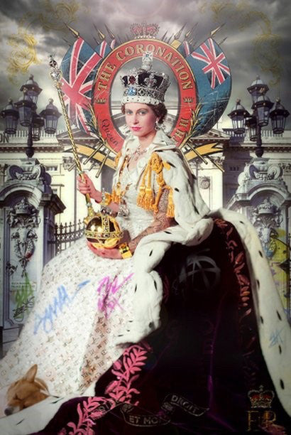 "Queen Coronation" by JJ Adams (limited edition print)
