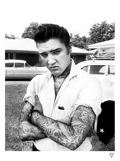 "Elvis Prestley" by JJ Adams (limited edition print) - New Look Art