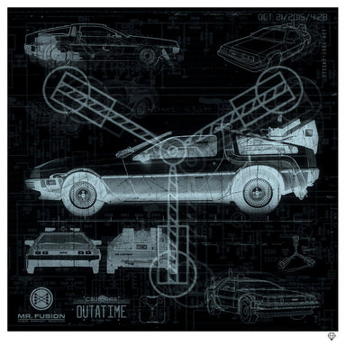 "Great Scott" by JJ Adams (FRAMED limited edition print) - New Look Art