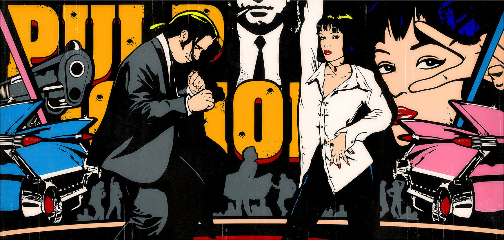 "Jack Rabbit Sims" (Pulp Fiction) by JJ Adams (limited edition print) - New Look Art