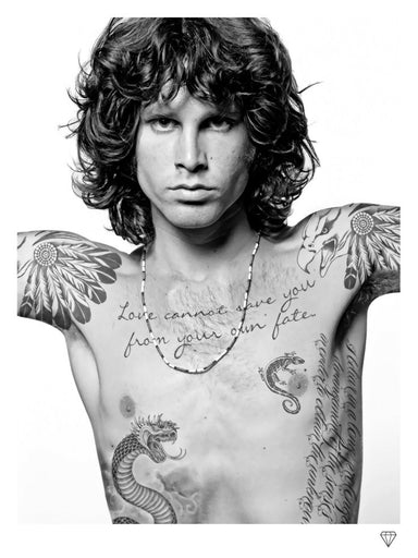"Jim Morrison" by JJ Adams (limited edition print) - New Look Art