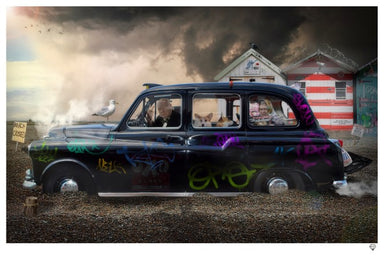 "Jolly Holiday" by JJ Adams (FRAMED limited edition print) - New Look Art