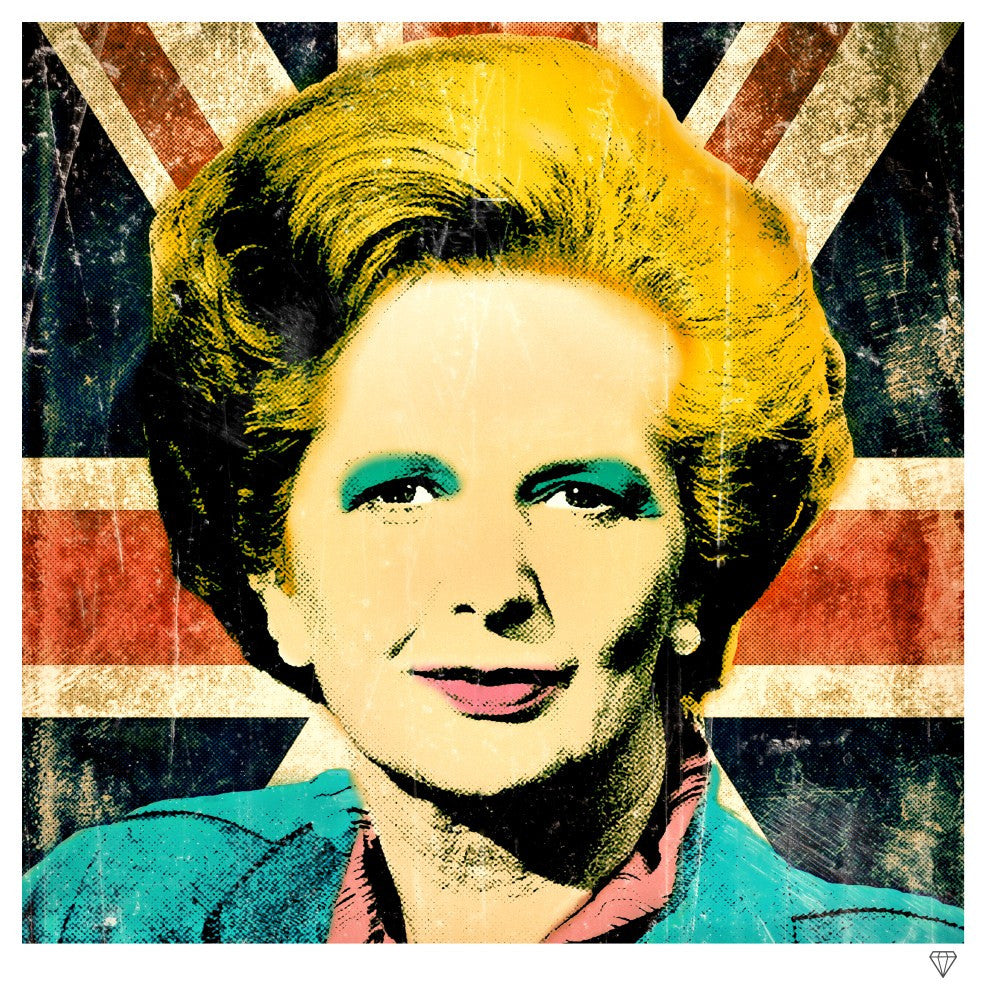 JJ Adams - 'Margaret Thatcher' - Framed Limited Edition