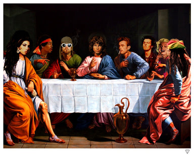 "Rock and Roll Reunion" by JJ Adams (limited edition print) - New Look Art