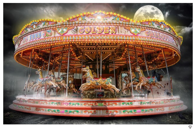 "Carousel" by JJ Adams (FRAMED limited edition print) - New Look Art