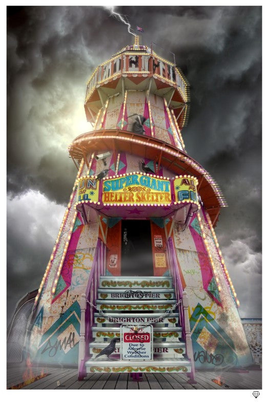 "Helter Skelter" by JJ Adams (limited edition print) - New Look Art
