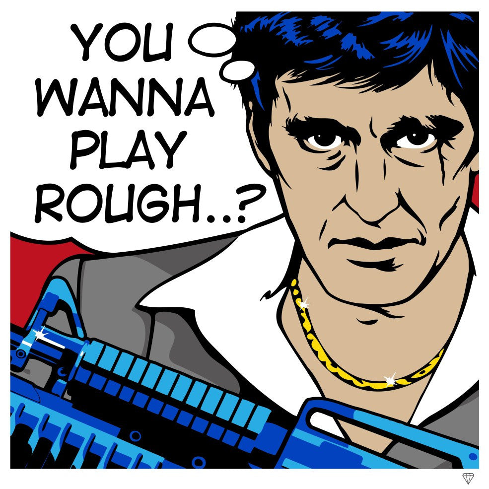 JJ Adams - 'Scarface Pop' - Framed Limited Edition