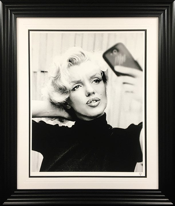 JJ Adams - 'Monroe Selfie' - Framed Limited Edition