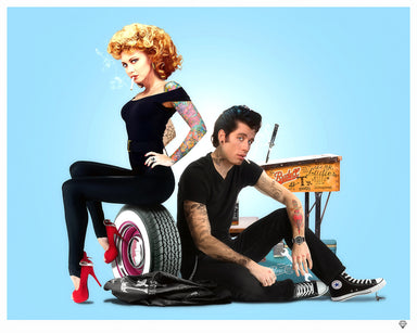 "Summer Lovin' Blue" by JJ Adams (limited edition print)