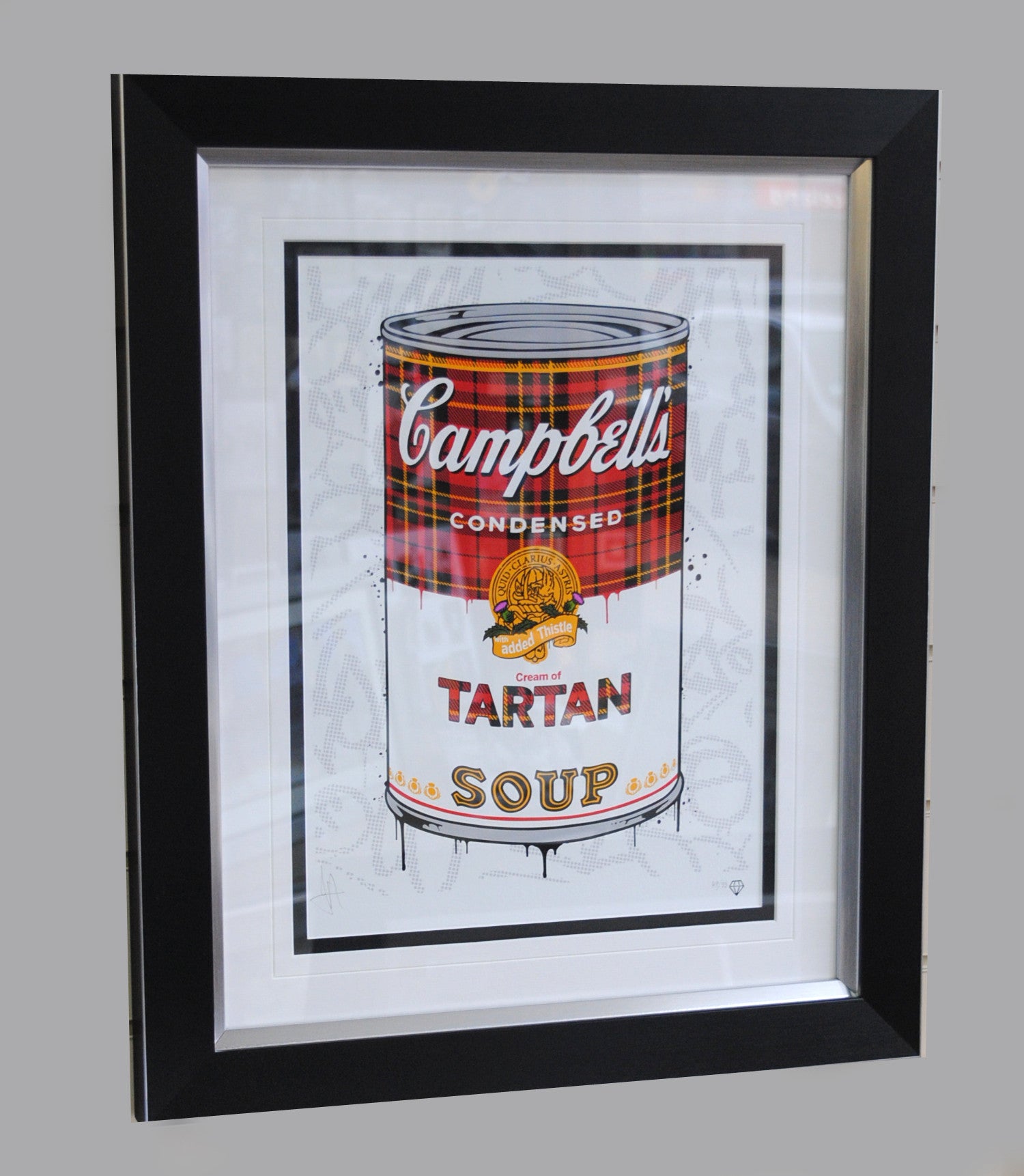 JJ Adams - 'Tartan Soup' - Framed Limited Edition