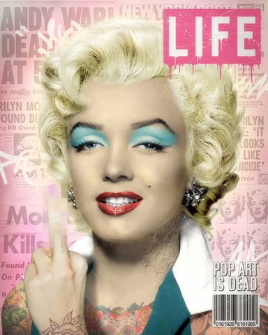 "Warhols Marilyn" by JJ Adams (limited edition print)
